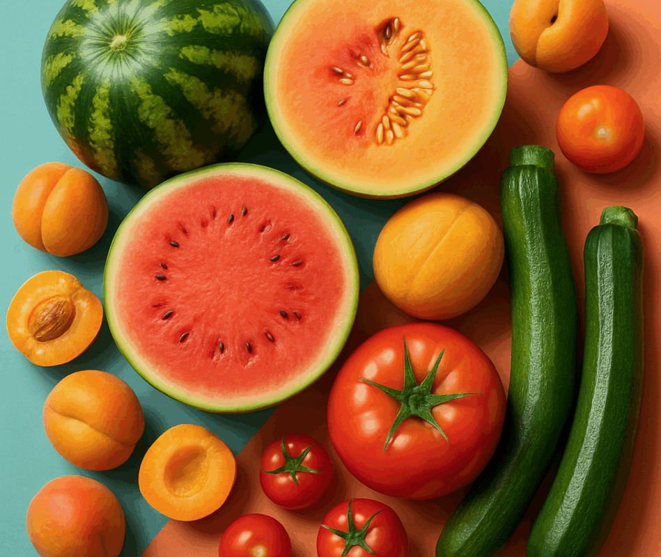 Meilleurs Fruits et Légumes d'Été