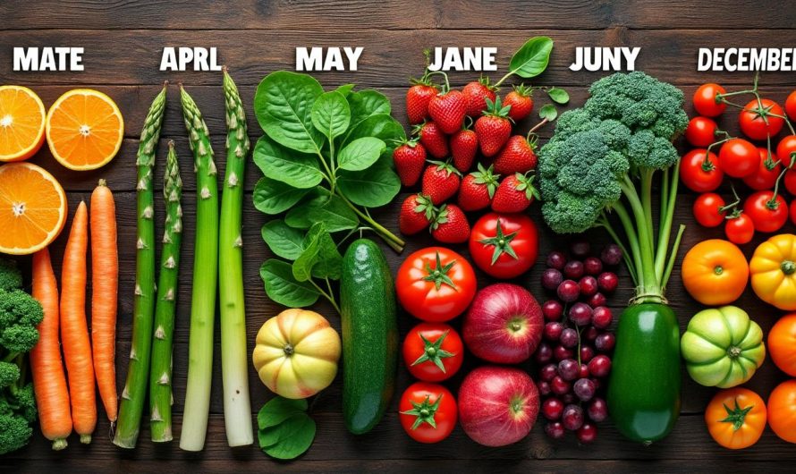 Fruits et légumes de saison : que manger chaque mois pour allier fraîcheur et saveurs ?