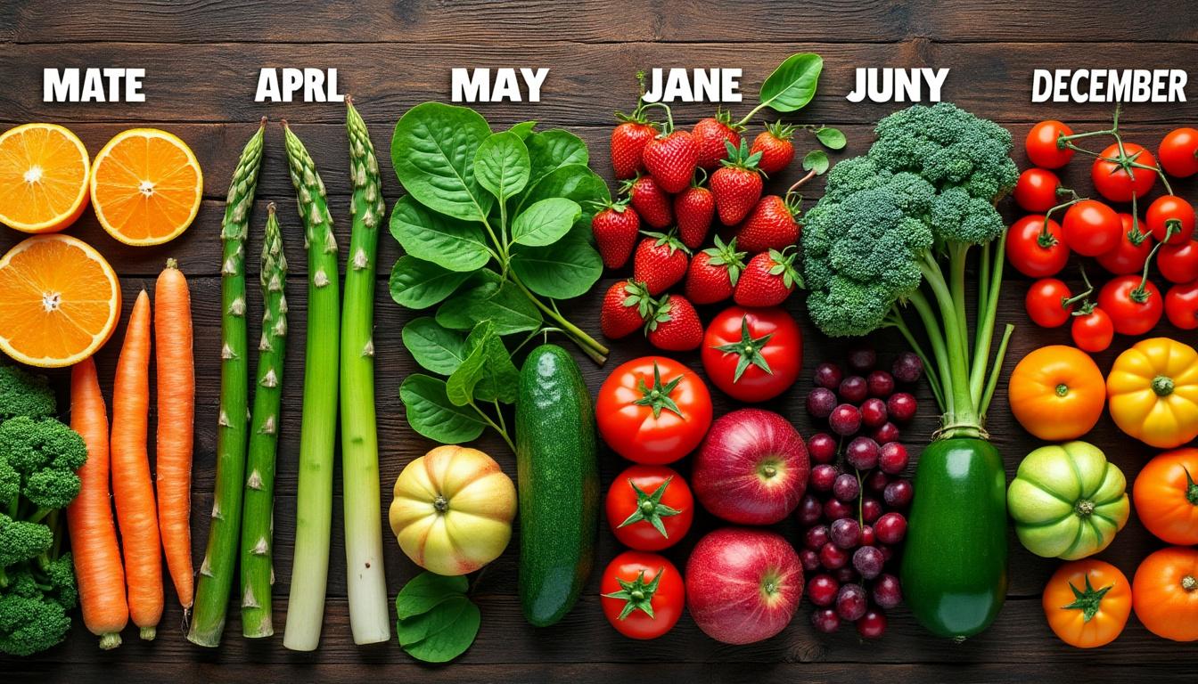 découvrez quels fruits et légumes savourer chaque mois pour profiter de produits frais, de saison et pleins de saveurs. conseils et idées pour une alimentation saine et gourmande toute l’année !