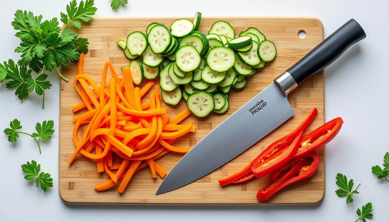 découvrez nos conseils et astuces pour réaliser une julienne de légumes parfaite. apprenez les techniques de découpe et impressionnez vos convives avec une présentation professionnelle de vos plats.