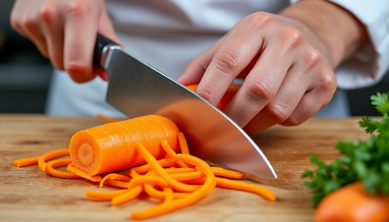 découvrez nos conseils et astuces pour réussir la julienne de légumes : techniques de découpe, choix des légumes et idées de présentation pour des plats savoureux et élégants.