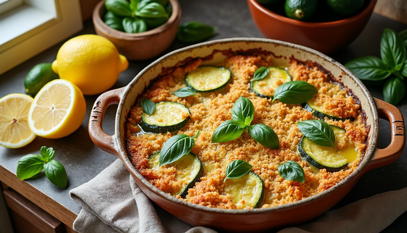 découvrez des idées originales pour cuisiner des courgettes : gratins inattendus et recettes savoureuses de courgettes au four pour égayer vos repas et surprendre vos convives.