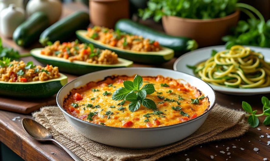 Que faire avec des courgettes : idées inédites de gratins et recettes de courgettes au four