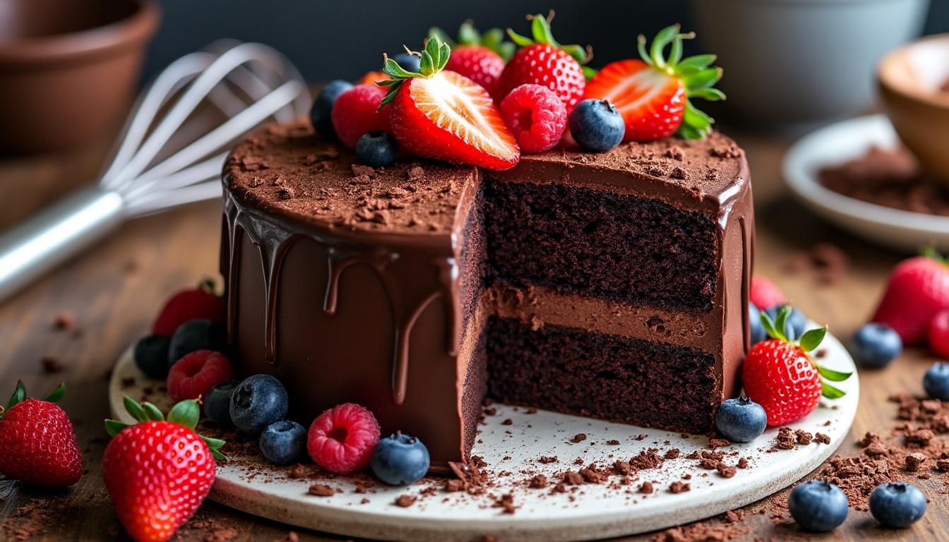 découvrez notre recette de moelleux au chocolat sans sucre, pour un gâteau irrésistiblement fondant et sain. idéal pour les gourmands soucieux de leur bien-être, sans compromis sur le goût !