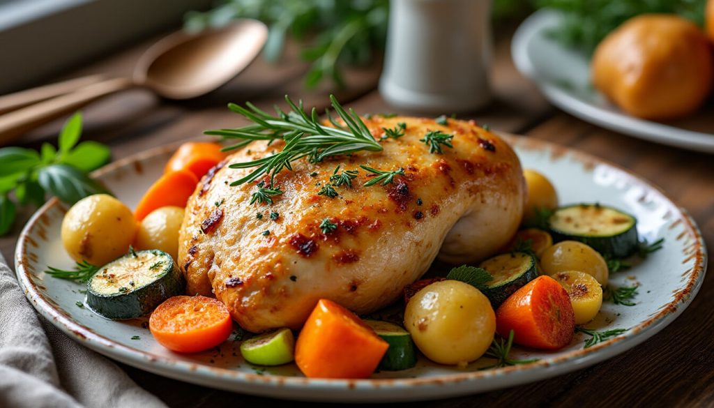 Découvrez comment préparer un blanc de poulet au four tendre et savoureux. Recette simple et astuces pour une viande juteuse à chaque bouchée. Idéal pour un repas sain et gourmand.