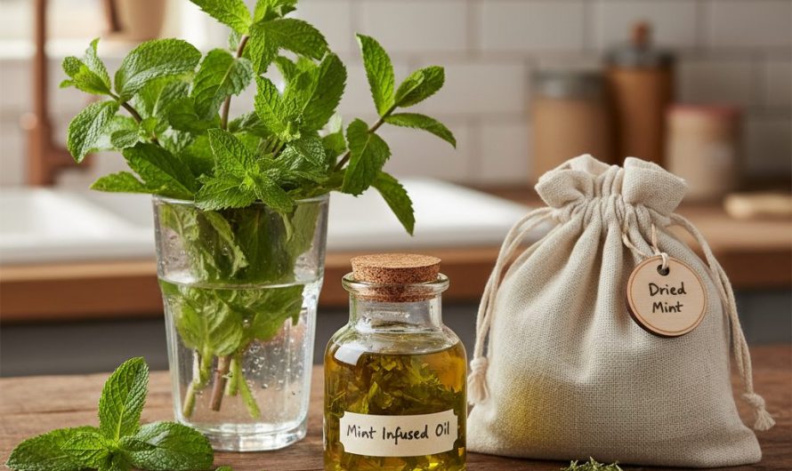 Comment conserver la menthe fraîche astuces pratiques efficaces