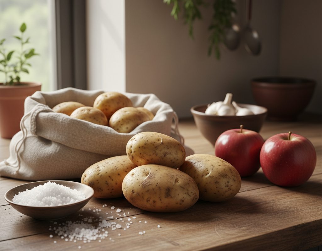 découvrez des astuces simples et efficaces pour empêcher les pommes de terre de germer et prolonger leur conservation à la maison.