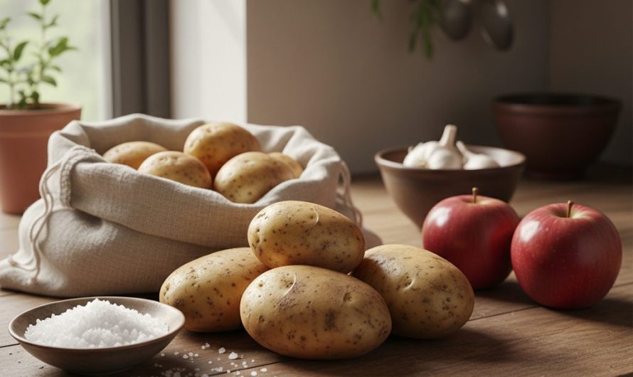 Comment empêcher les pommes de terre de germer