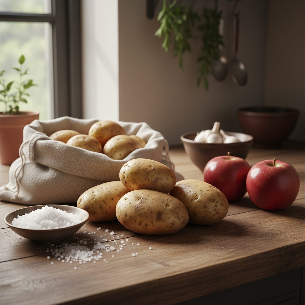 découvrez des astuces simples et efficaces pour empêcher les pommes de terre de germer et prolonger leur conservation à la maison.