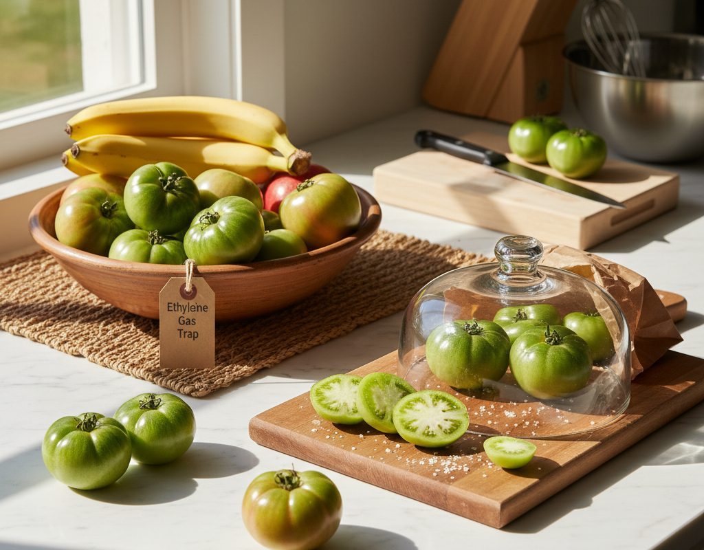 découvrez des techniques rapides et efficaces pour faire mûrir vos tomates vertes à la maison. suivez nos conseils pratiques pour profiter de tomates savoureuses même hors saison !