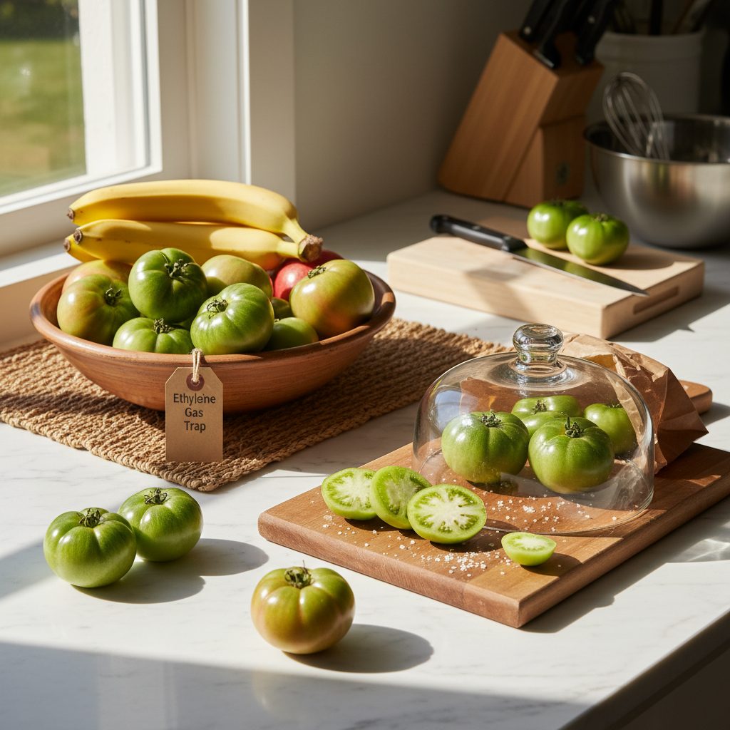 découvrez des techniques rapides et efficaces pour faire mûrir vos tomates vertes à la maison. suivez nos conseils pratiques pour profiter de tomates savoureuses même hors saison !