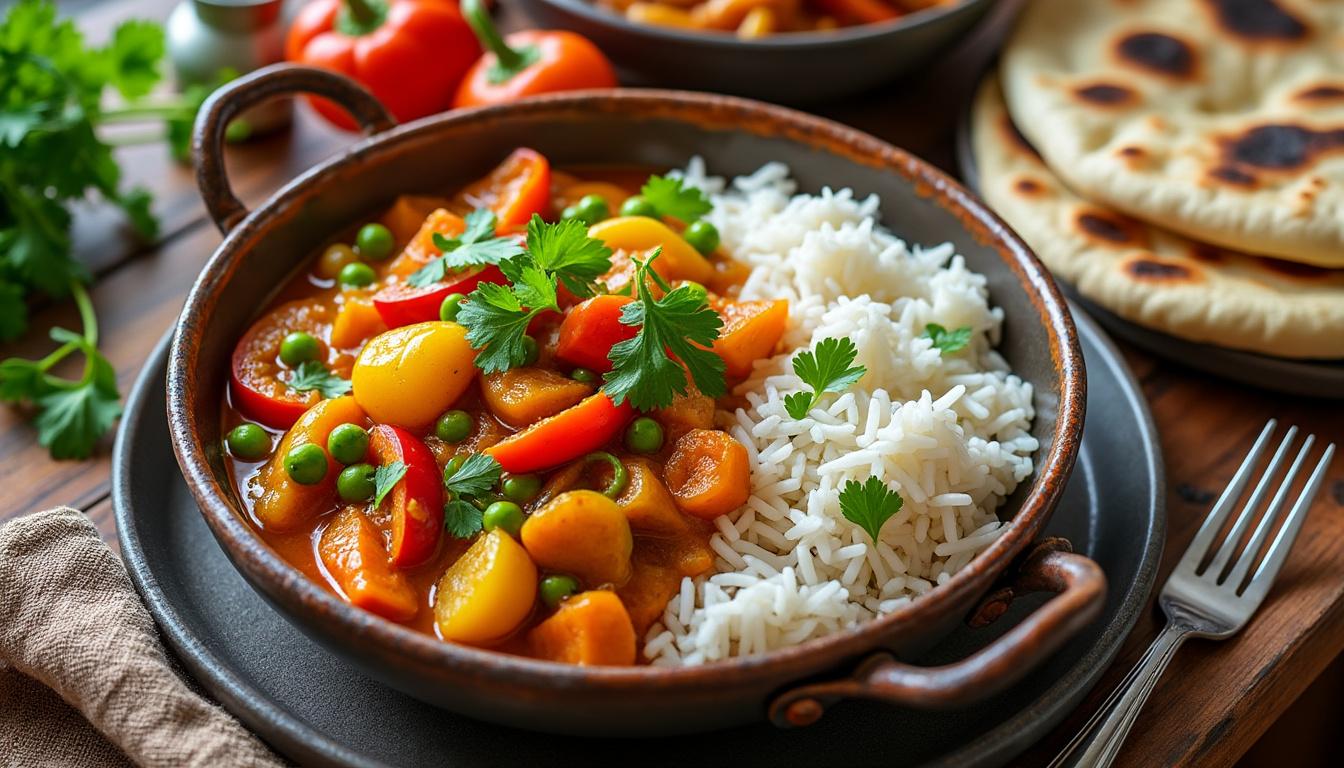 découvrez nos astuces et conseils pour réussir un curry de légumes savoureux à la maison. facile à réaliser, cette recette garantit des saveurs authentiques et un résultat gourmand à partager en famille ou entre amis.