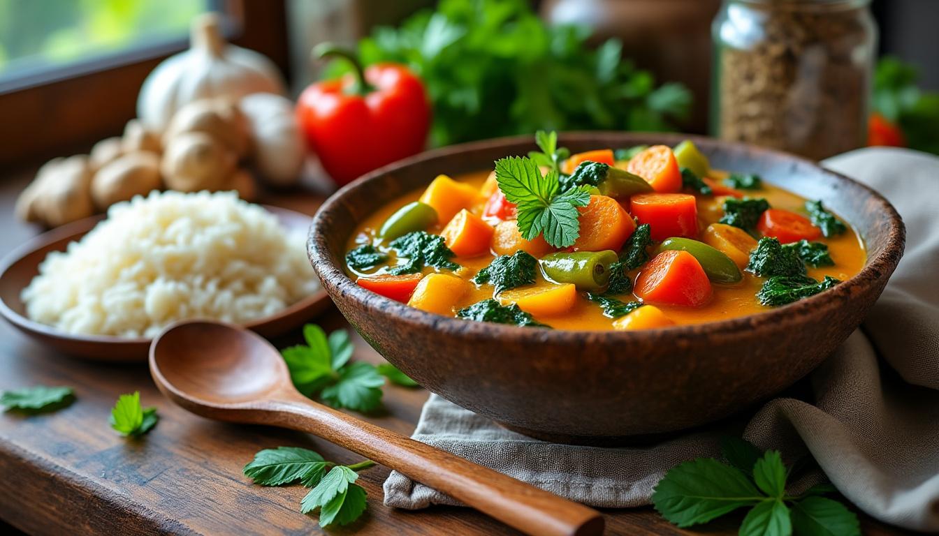 découvrez nos astuces simples et efficaces pour réussir un curry de légumes savoureux à la maison. apprenez à sélectionner les bons ingrédients et à maîtriser les épices pour un plat parfumé et délicieux.