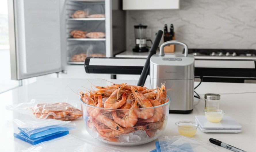 Congélation des crevettes guide complet