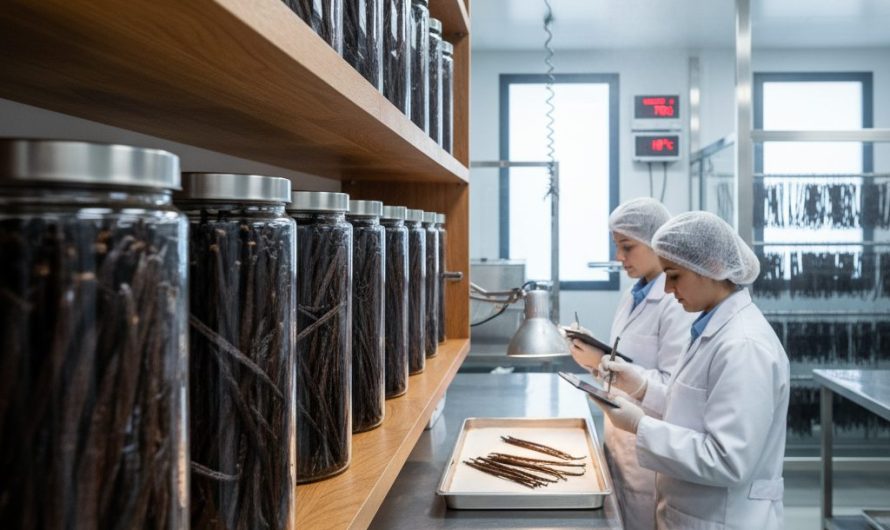 Conservation optimale de la vanille méthodes professionnelles