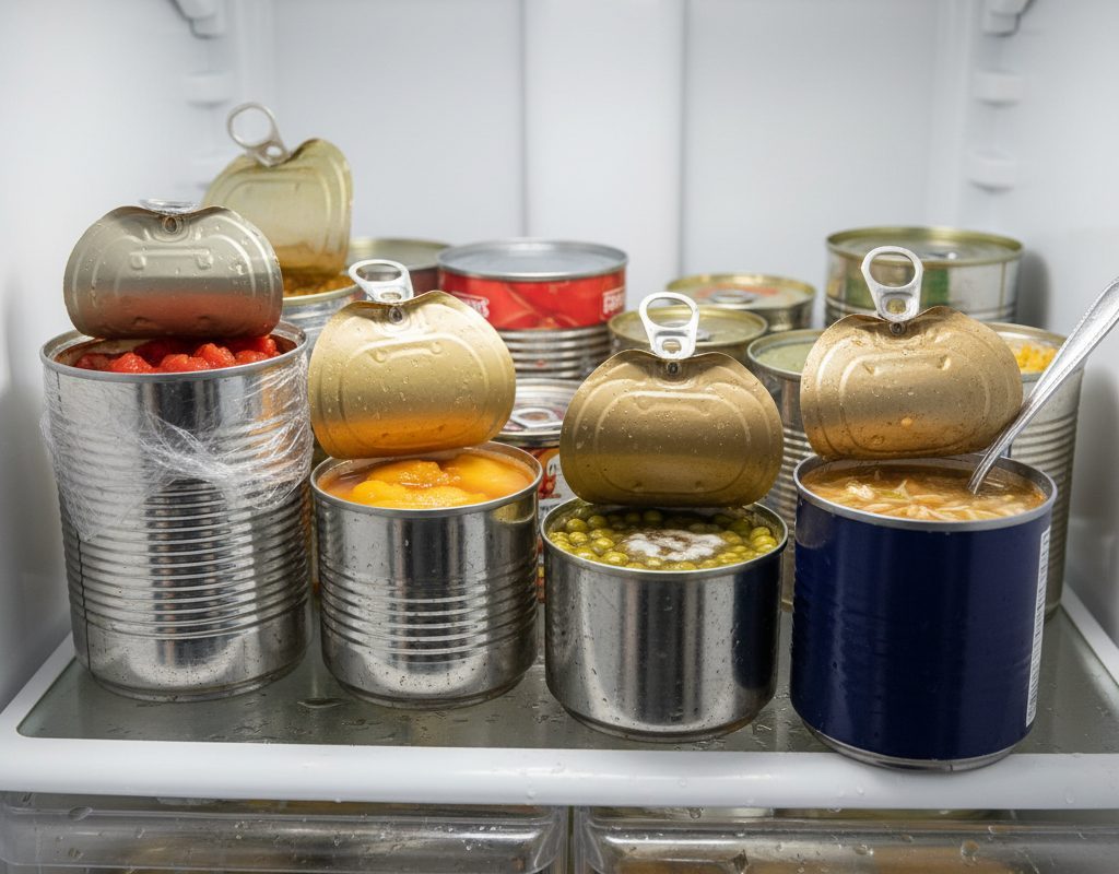 découvrez s'il est conseillé ou non de conserver des boîtes de conserve ouvertes au réfrigérateur, les risques pour la santé et les meilleures alternatives pour préserver vos aliments.