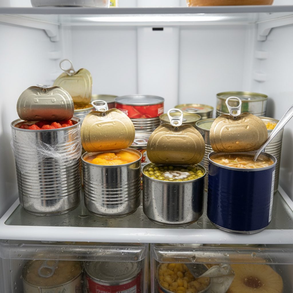 découvrez s'il est conseillé ou non de conserver des boîtes de conserve ouvertes au réfrigérateur, les risques pour la santé et les meilleures alternatives pour préserver vos aliments.