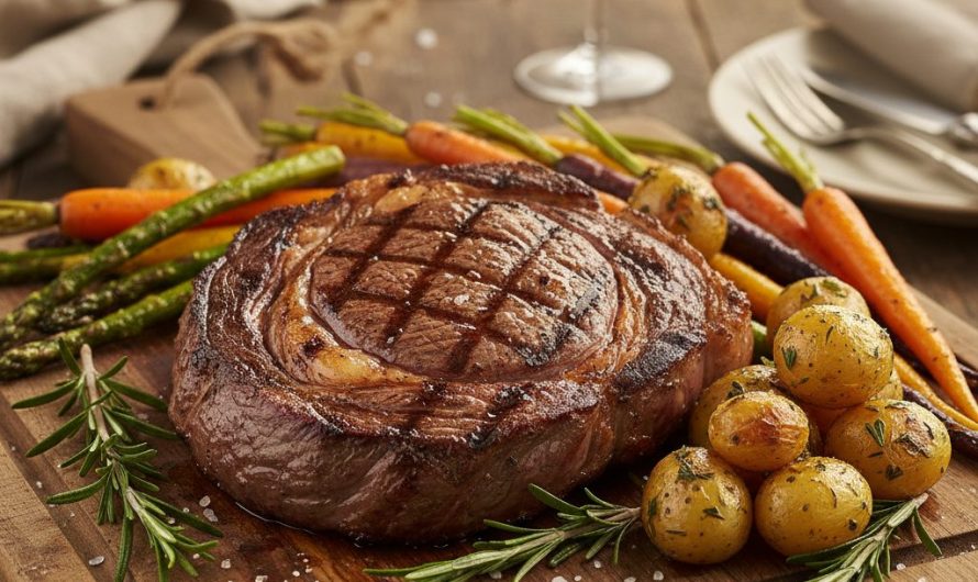 Côte de boeuf au four recette et temps de cuisson