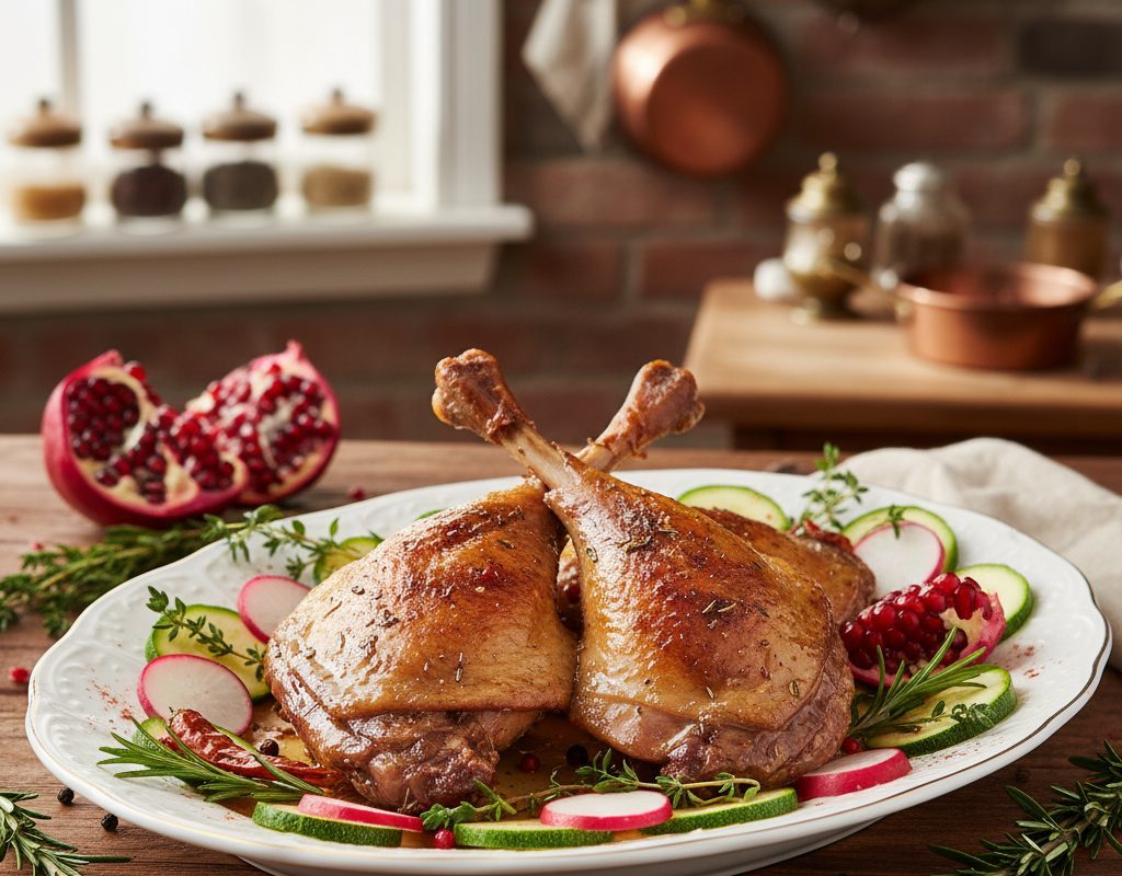 découvrez la technique parfaite pour réussir la cuisson de la cuisse de canard au four : viande fondante, peau croustillante et saveurs irrésistibles. suivez nos conseils pour un plat gourmand et inratable.