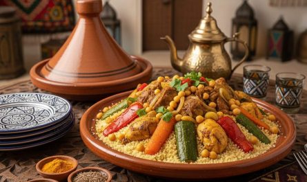 découvrez la recette authentique du couscous marocain, révélant tous les secrets traditionnels pour réussir ce plat emblématique. ingrédients, étapes et astuces pour un couscous savoureux et parfumé.
