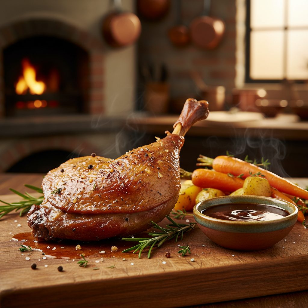 découvrez comment préparer des cuisses de canard au four avec une astuce incontournable pour obtenir une peau ultra-croustillante. recette simple, gourmande et pleine de saveurs pour régaler vos convives !