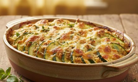 découvrez notre recette facile de courgette au four gratinée, un plat savoureux et fondant pour réconcilier toute la famille avec ce légume. parfait pour un repas sain et gourmand !
