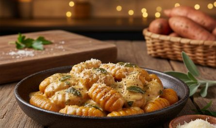 découvrez notre recette de gnocchis à la patate douce, une alternative savoureuse et originale aux pâtes traditionnelles. faciles à préparer, ces gnocchis maison raviront toute la famille !