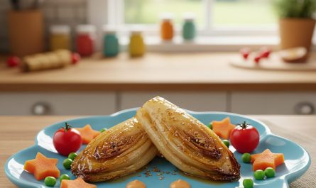 découvrez notre recette d'endives braisées caramélisées, facile à préparer, pour régaler les enfants et leur faire aimer ce légume délicieusement fondant et savoureux.