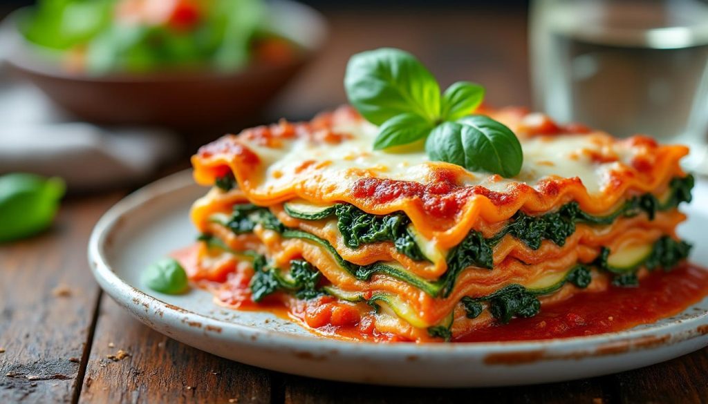 découvrez notre recette facile de lasagnes aux légumes, idéale pour un repas équilibré et savoureux. parfaite pour toute la famille, cette version gourmande allie simplicité et bienfaits nutritionnels.