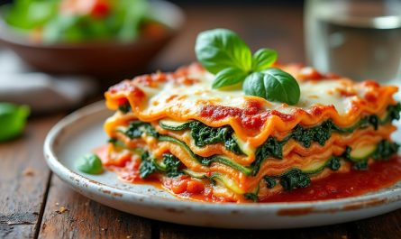 découvrez notre recette facile de lasagnes aux légumes, idéale pour un repas équilibré et savoureux. parfaite pour toute la famille, cette version gourmande allie simplicité et bienfaits nutritionnels.