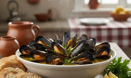 découvrez la recette traditionnelle des moules marinières de bretagne : un plat authentique et savoureux, facile à préparer pour régaler vos convives lors d’un repas convivial.