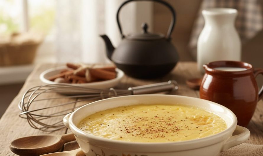 Recette œuf au lait de grand-mère pour un dessert réconfortant irrésistible