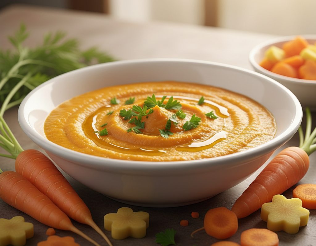 découvrez notre recette de purée de carottes onctueuse, facile à préparer et irrésistible, qui séduit même les palais les plus exigeants. parfaite pour accompagner tous vos plats !