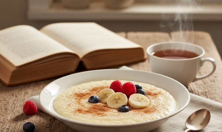 Recette semoule au lait de grand-mère crémeuse et réconfortante