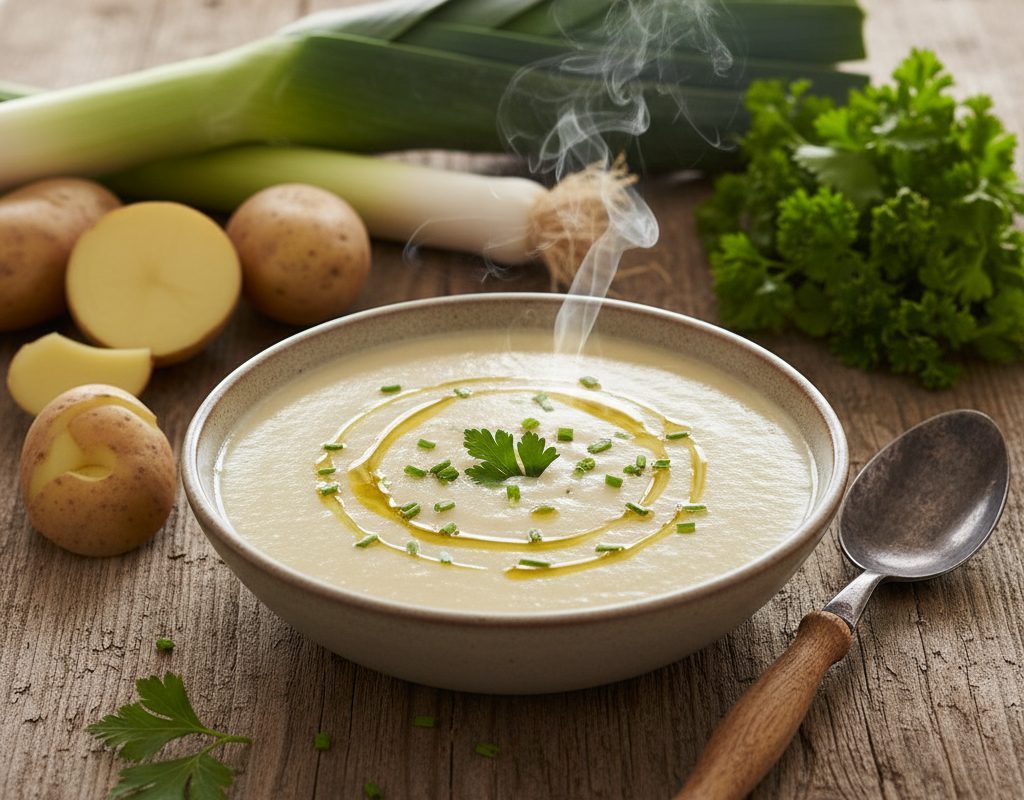 découvrez notre délicieuse recette de soupe poireaux pomme de terre, un velouté réconfortant et facile à préparer pour réchauffer le cœur en toute saison.