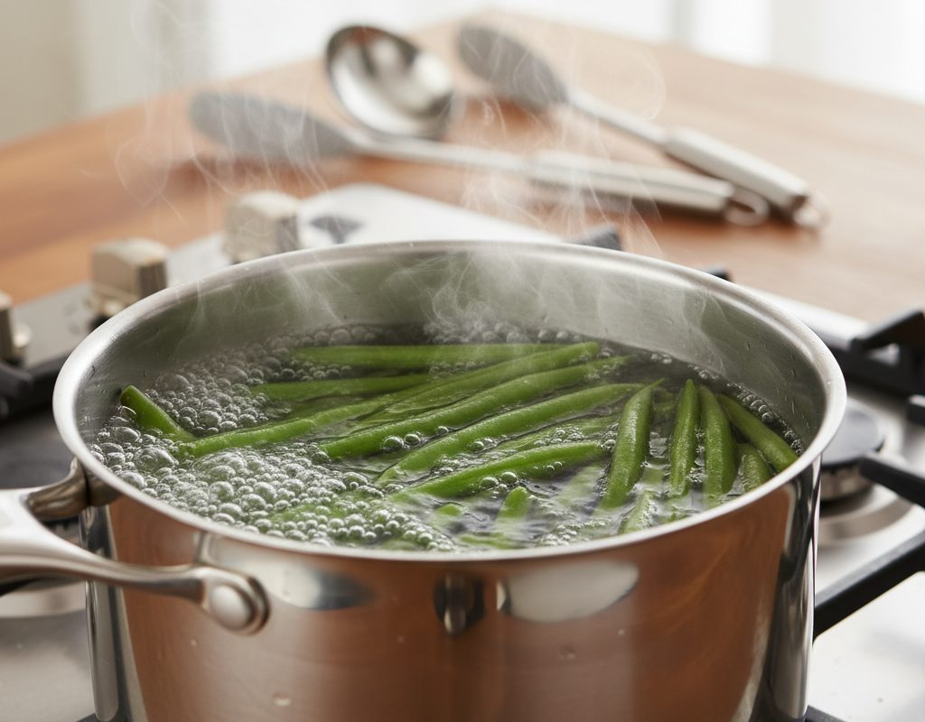 découvrez le temps de cuisson idéal des haricots verts à l'eau pour des légumes tendres et savoureux. astuces, étapes simples et conseils pour réussir leur préparation à la perfection.