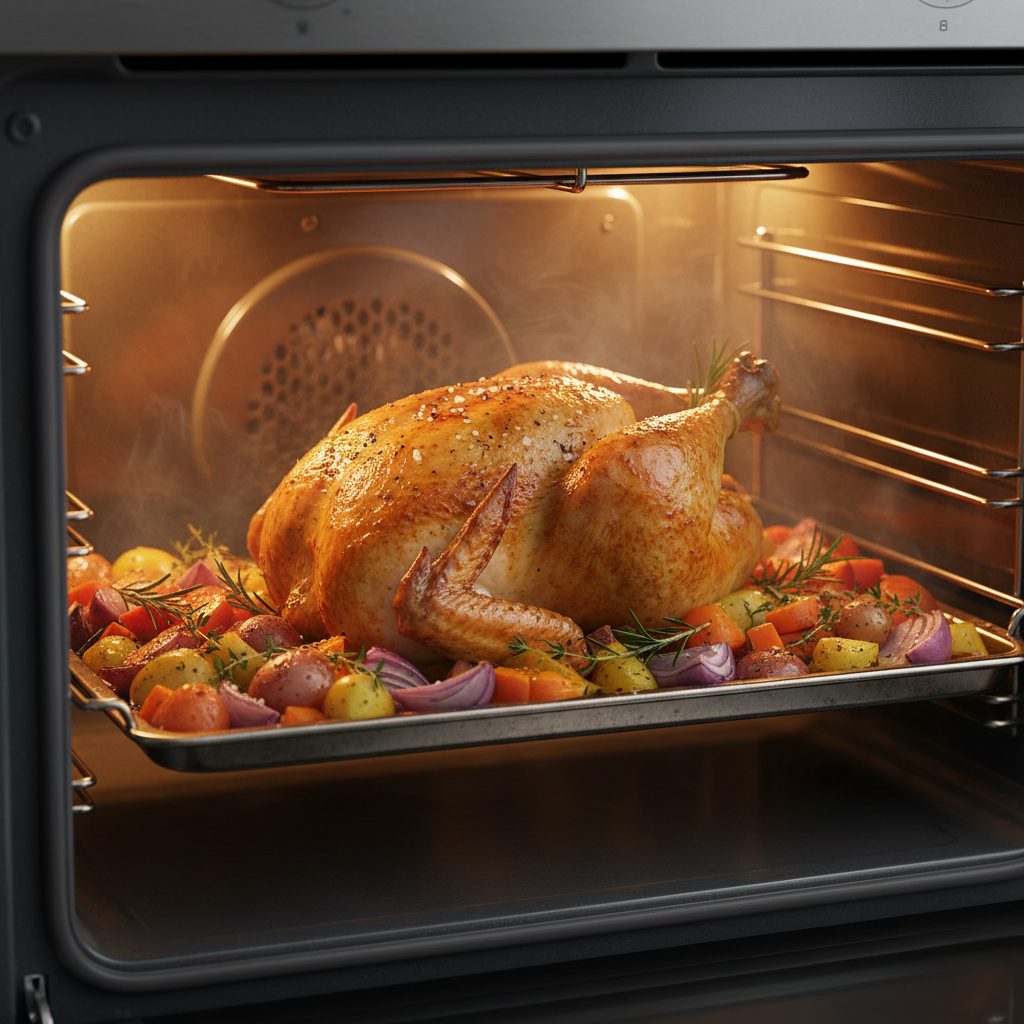 découvrez notre guide complet pour réussir la cuisson d’un poulet entier au four : temps de cuisson selon le poids, astuces pour une viande juteuse et une peau dorée, conseils pratiques étape par étape.