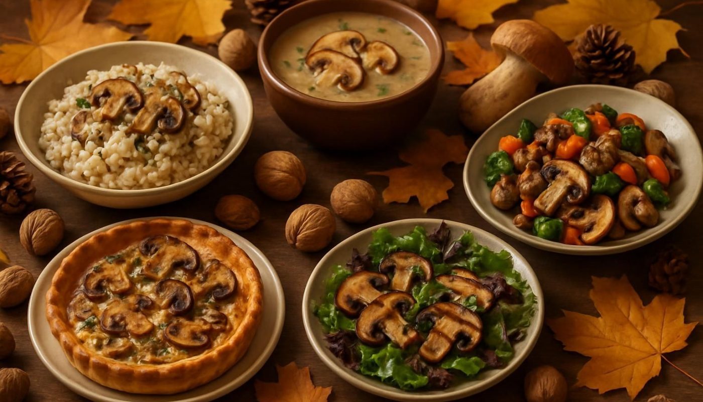 Découvrez 10 recettes gourmandes et inspirantes à base de cèpes pour sublimer vos repas d’automne. Idées faciles, saveurs authentiques et conseils pour profiter pleinement de ce champignon d’exception.