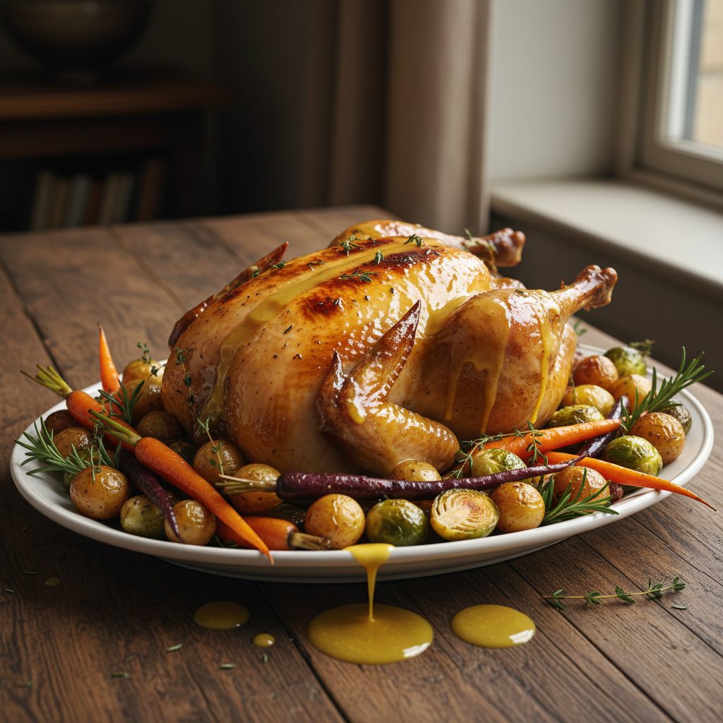 découvrez une recette savoureuse de légumes accompagnant une poularde tendre, mijotée au vin jaune. un plat raffiné et parfumé, idéal pour impressionner vos convives lors d’un repas festif ou gourmand.