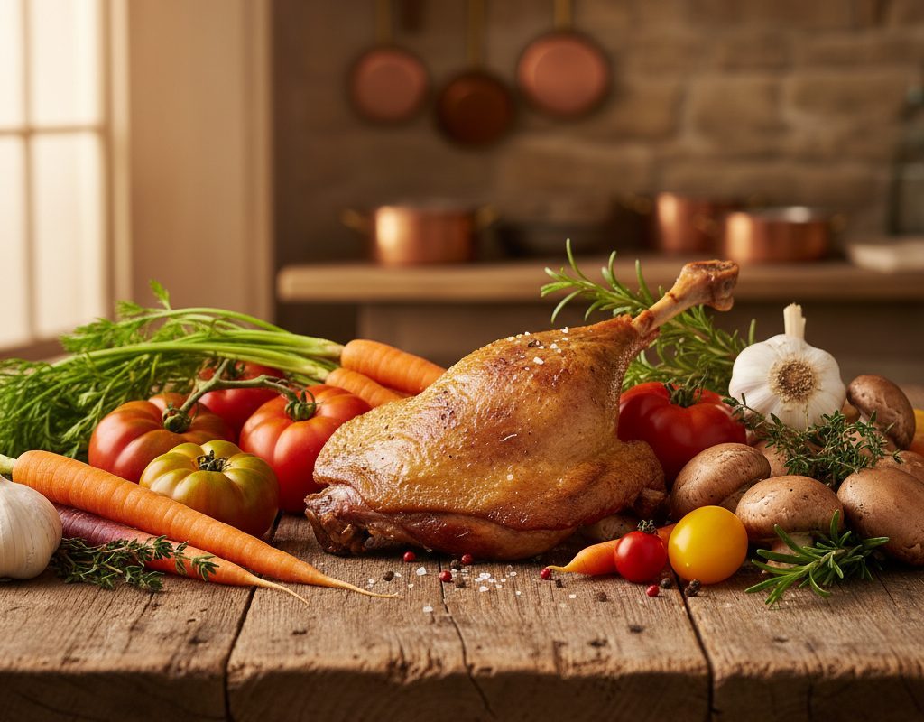 découvrez quels légumes accompagner avec des cuisses de canard confites pour sublimer ce plat savoureux. astuces, conseils et idées de recettes pour réussir votre menu.