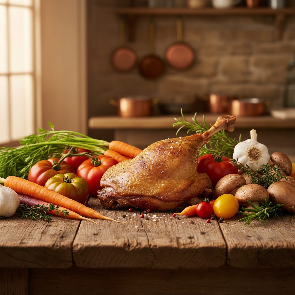 découvrez quels légumes accompagner avec des cuisses de canard confites pour sublimer ce plat savoureux. astuces, conseils et idées de recettes pour réussir votre menu.