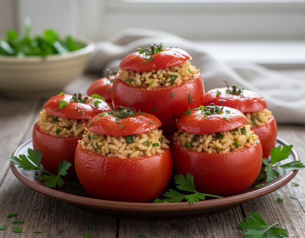 découvrez la vraie recette de grand-mère des tomates farcies au riz : un plat savoureux et authentique, facile à préparer, parfait pour régaler toute la famille. conseils, ingrédients et astuces pour réussir vos tomates farcies maison.