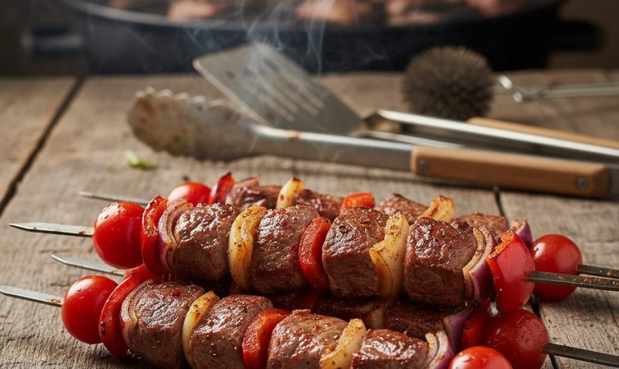 Viande pour brochette de boeuf choix optimal