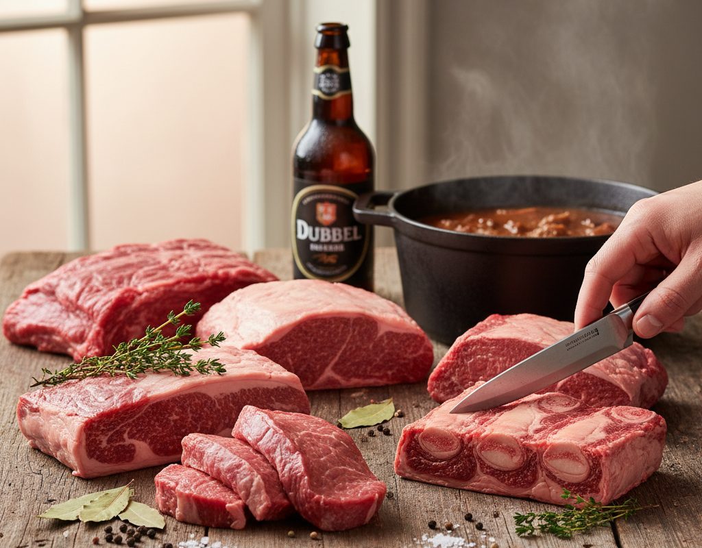 découvrez quels morceaux de viande choisir pour une carbonade flamande authentique, avec des conseils d'experts pour réussir cette recette traditionnelle du nord !