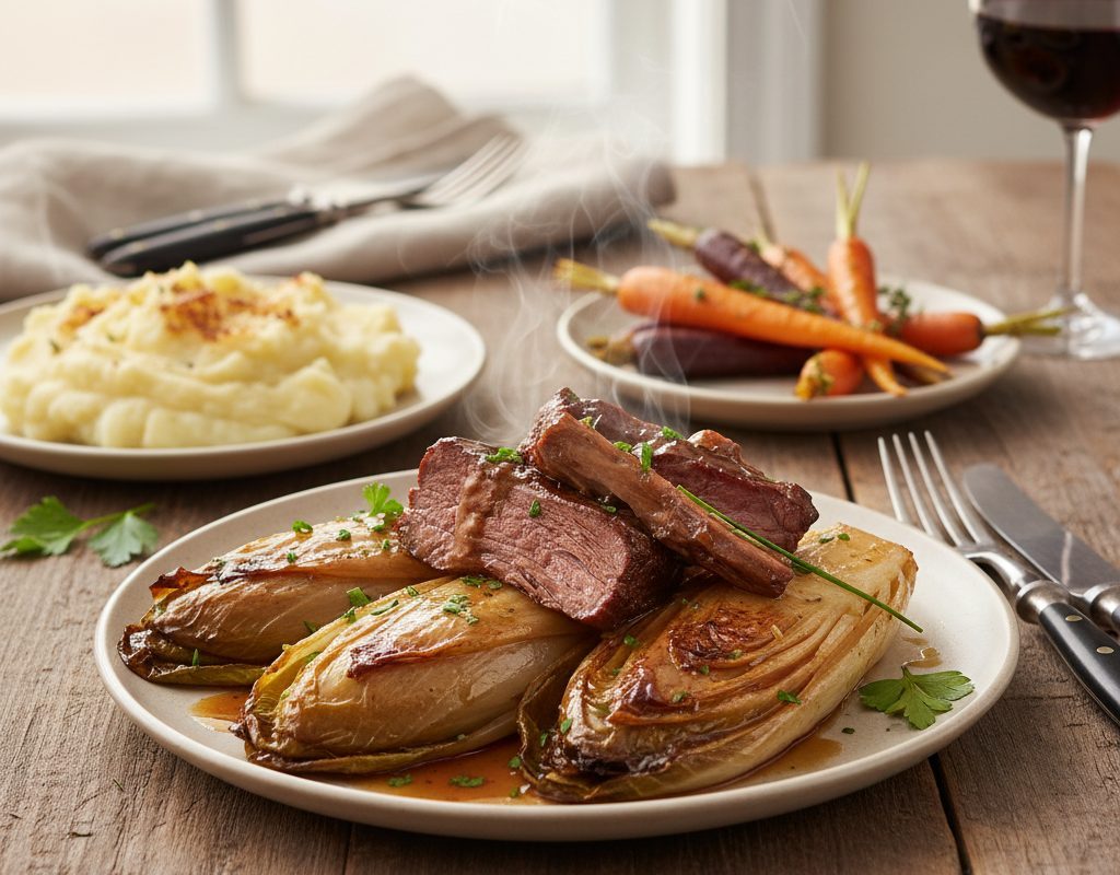 découvrez quelles viandes subliment parfaitement les endives braisées et nos idées d’accompagnements savoureux pour un repas équilibré, gourmand et original.