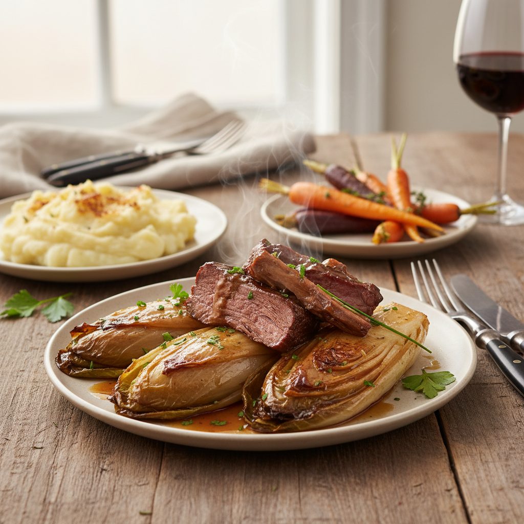 découvrez quelles viandes subliment parfaitement les endives braisées et nos idées d’accompagnements savoureux pour un repas équilibré, gourmand et original.