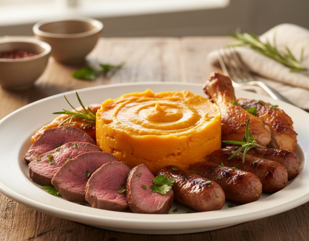découvrez les meilleures viandes à associer avec la purée de patate douce : idées d'accords savoureux, conseils pour des plats équilibrés et astuces pour sublimer vos repas.