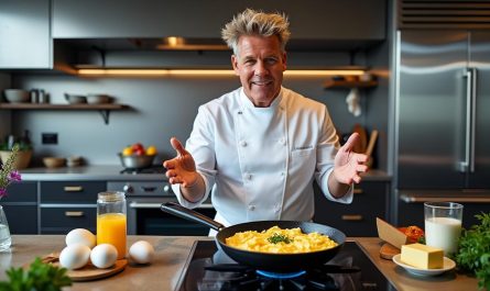 découvrez pourquoi la recette d'œufs brouillés de gordon ramsay fait sensation ! actualités, astuces culinaires et secrets de ce chef mondialement connu pour réussir des œufs parfaits.