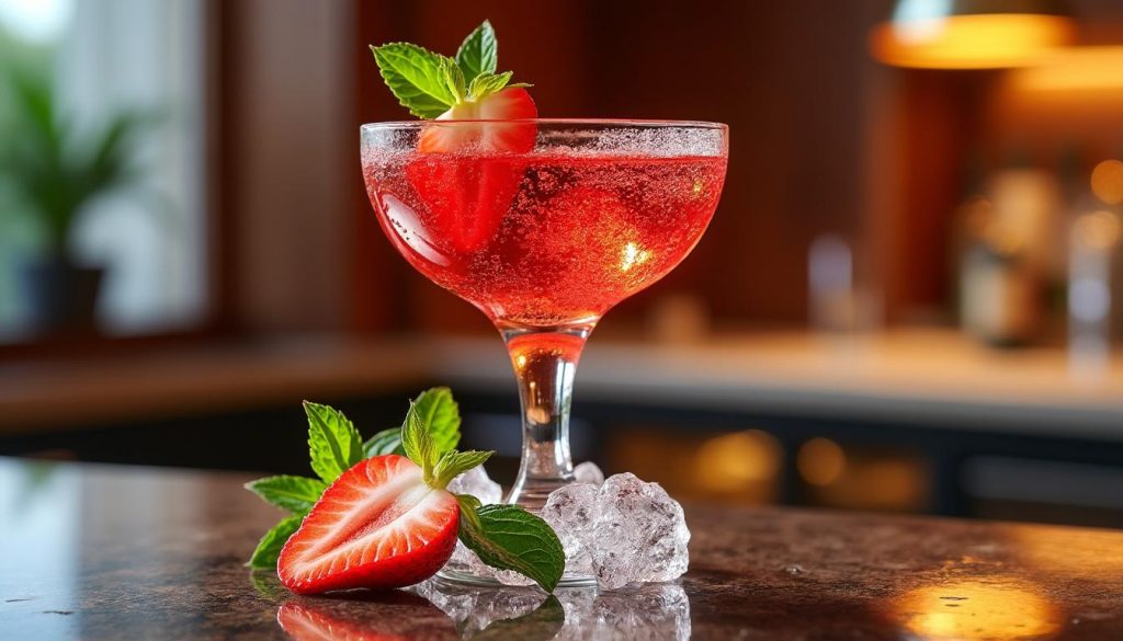 découvrez le cocktail de la semaine : le fragolino miniature, une recette exclusive du bar lina. savourez ce mélange délicat et fruité, parfait pour vos moments gourmands. seulement sur the good mixer.