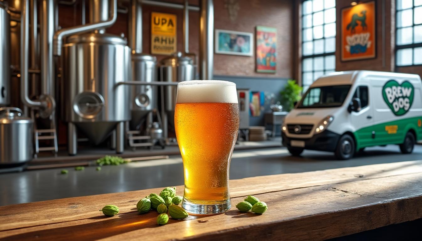 découvrez la nouvelle recette de punk ipa de brewdog, une bière audacieuse accompagnée d'une campagne nationale innovante qui célèbre l'esprit rebelle de la marque.